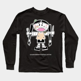 Moody Anne Teaches Table Manners (No Text) Long Sleeve T-Shirt